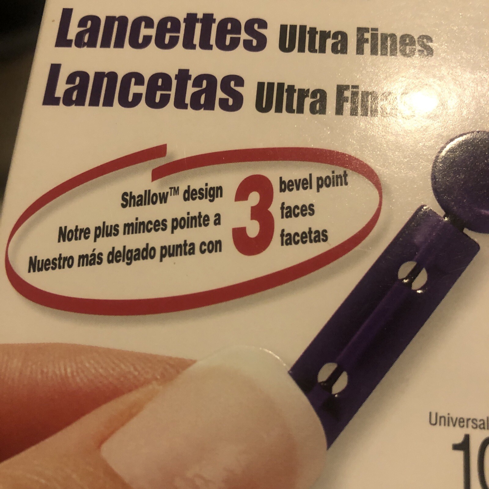 (2) MPD Ultra Thin Lancets - 100 Count Ea