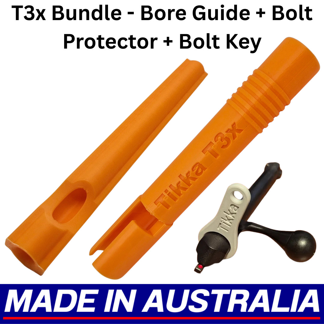 Tikka T3 T3x Bundle Bolt Holder Protector Bore Guide Rod Snake, Disassembly Tool