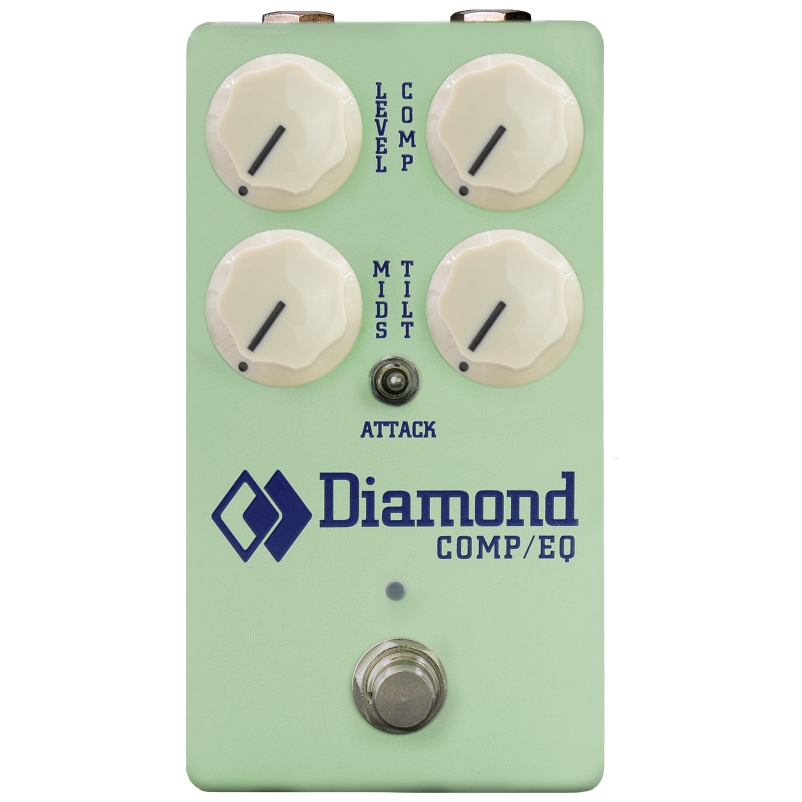 Diamond Pedals Comp/EQ Optical Compressor & EQ - Surf Green