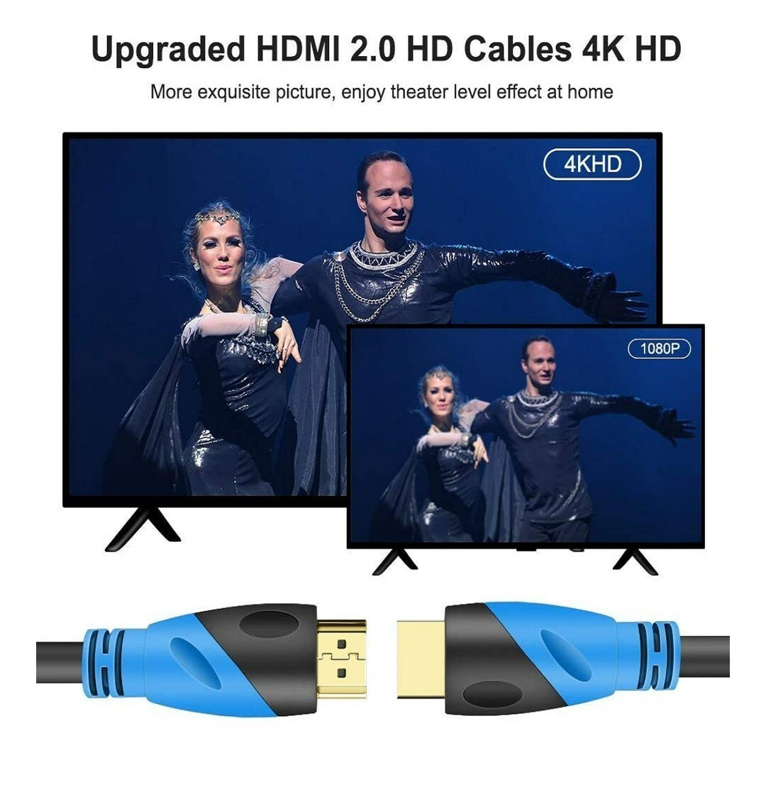 40ft 4K HDMI Cable 2.0 3D HD 1080P