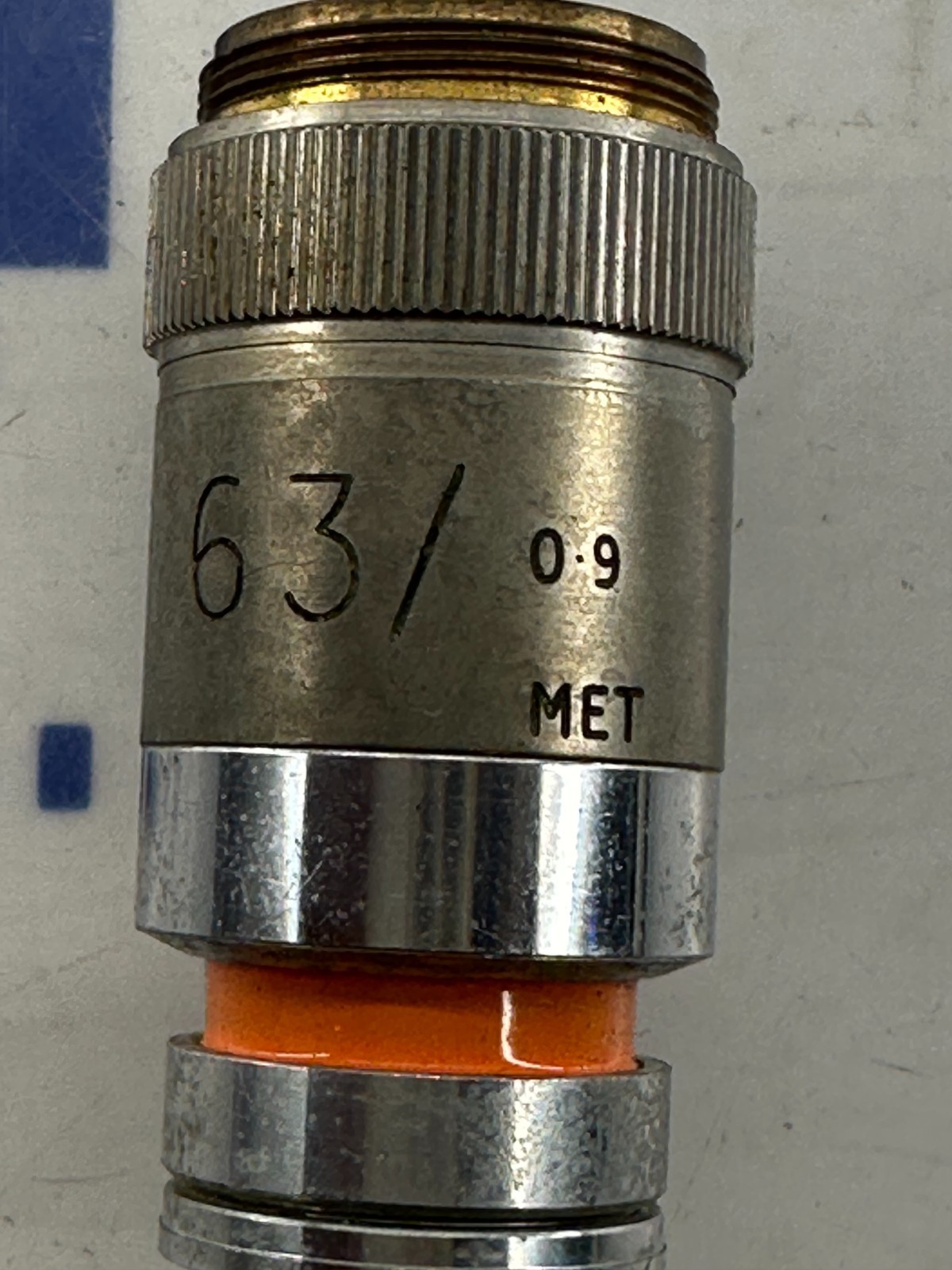 Vickers 63/0.9 MET MicroPlan Objective Lens AA9691