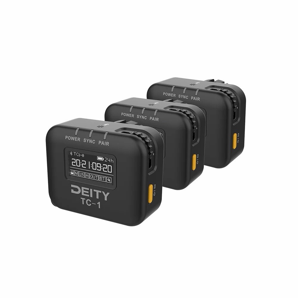 Deity TC-SL1 Timecode Slate + TC-1, 3-Pack, Brand New Sealed