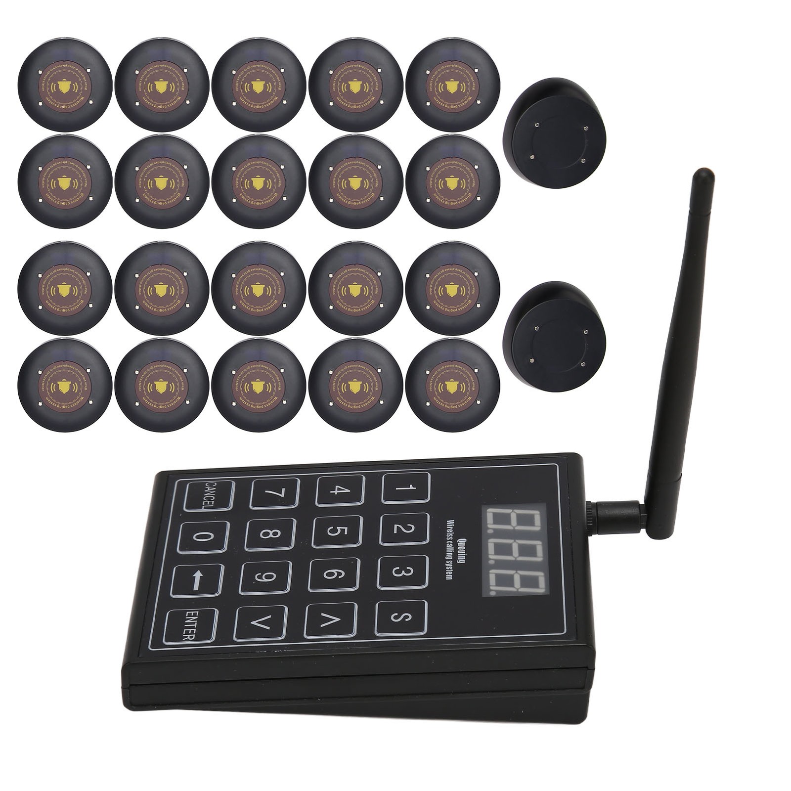 Wireless Guest Paging Queuing System Long Range Paging System With Transmit BAZI