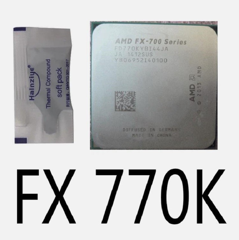 AMD FX-770K Quad-Core 4M 65W 3.5 GHz Socket FM2+ CPU Processor