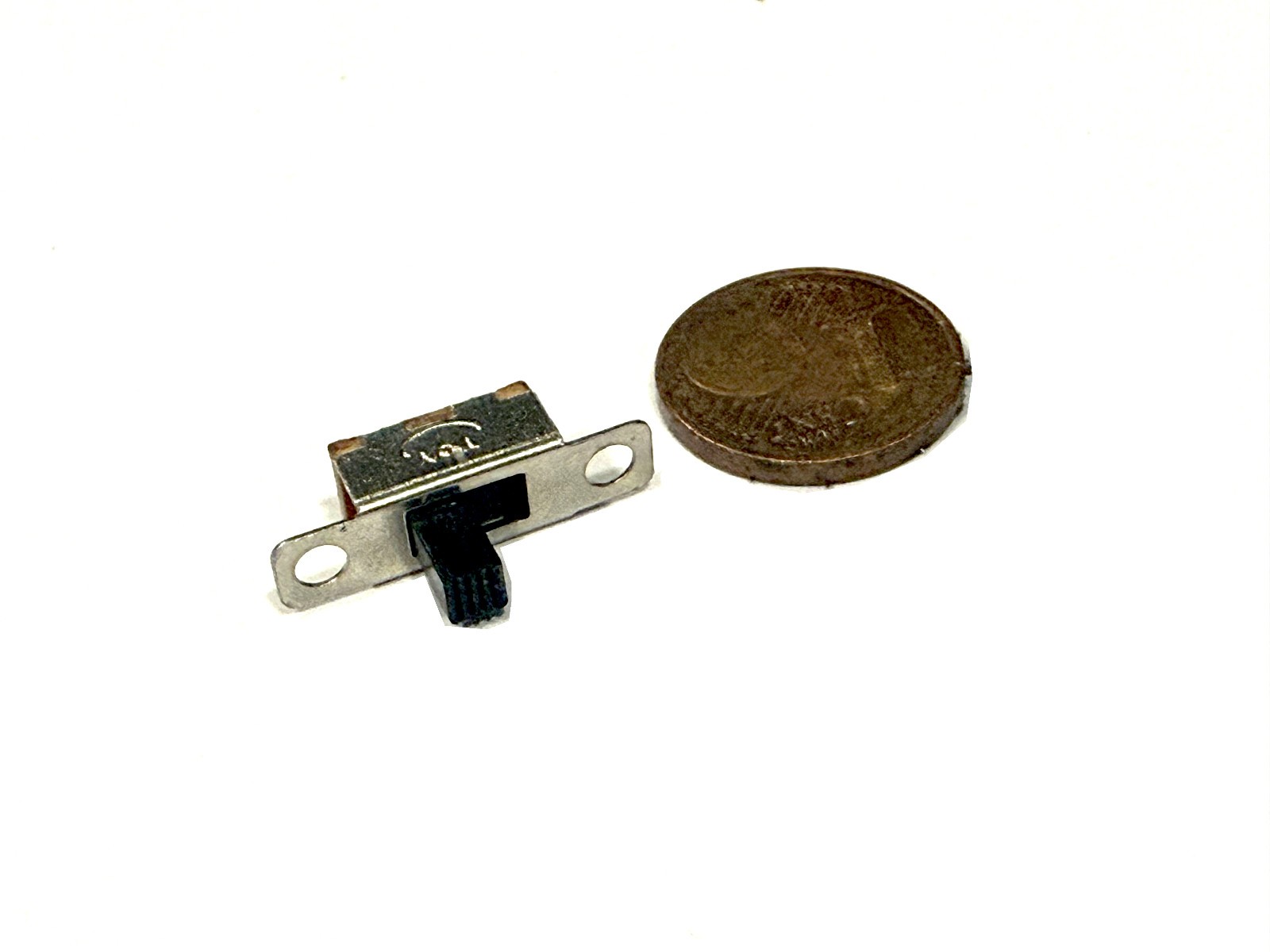 Slide switch miniature 4mm - on-on - 3 pin 2, 5, 10, pieces