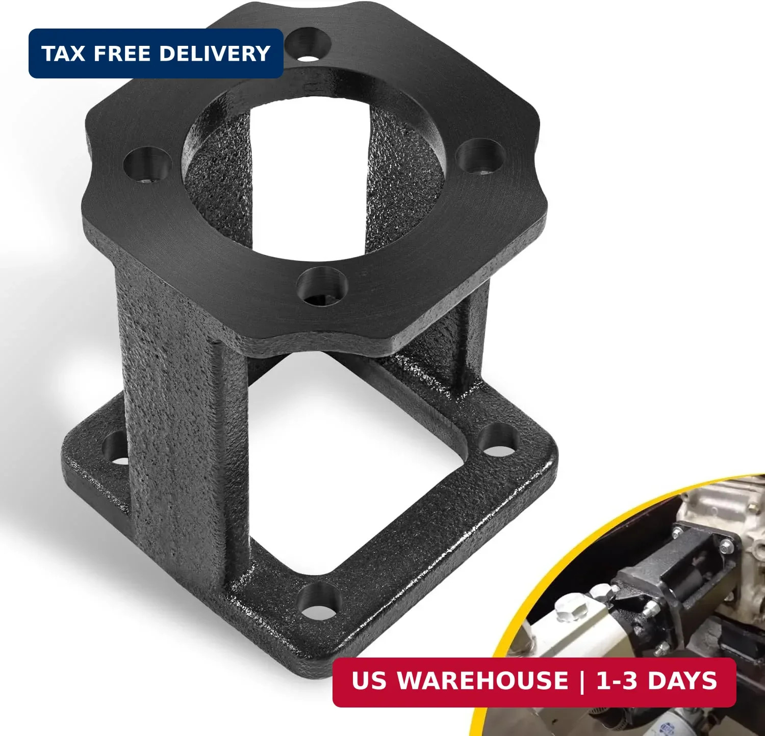 Log Splitter Hydraulic Pump Mount Replacement Brackets for 5-7 Hp Engines, for S