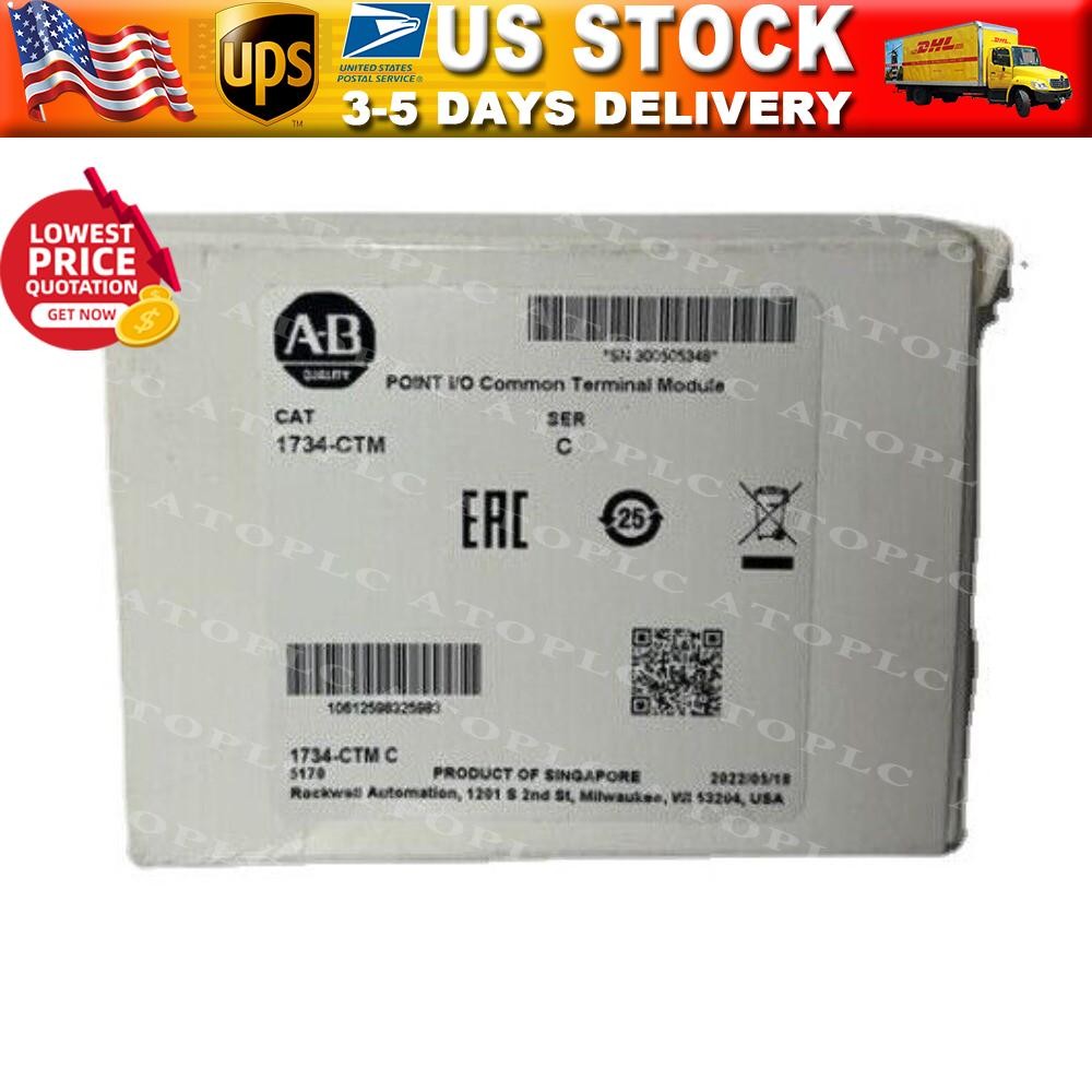 AB 1734-CTM Series C Point I/O Common Terminal Module  Fast Ship US Free Tax