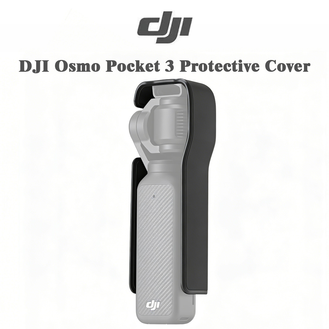 DJI Osmo Pocket 3 Protective Cover – Filter Storage & Mic 2 Mount, Lightweight