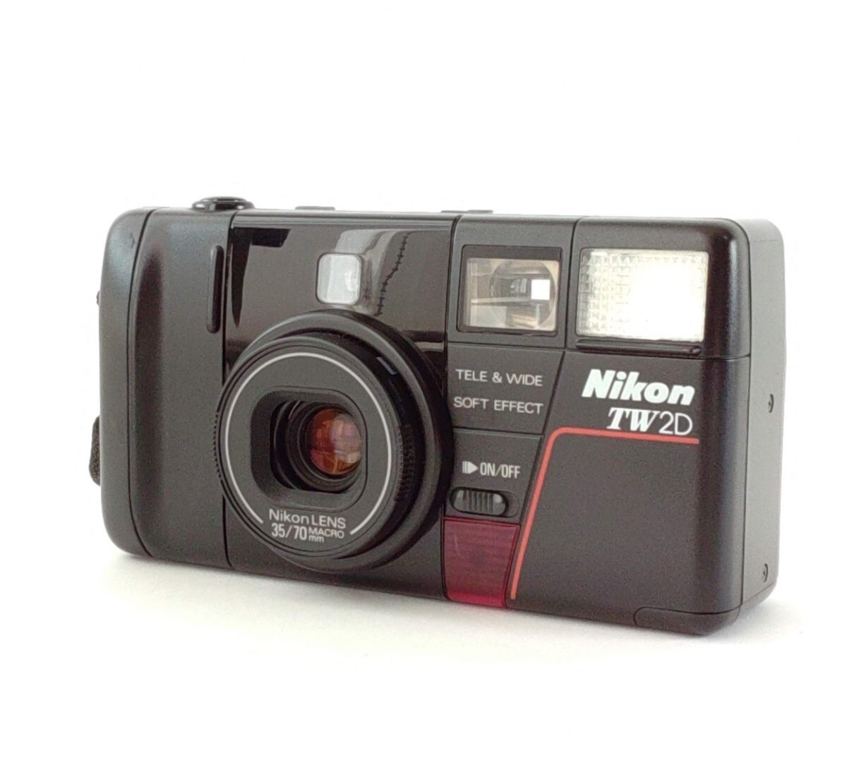 Nikon TW2D Point & Shoot 35mm Film Camera From Japan 5277 【NEAR MINT】