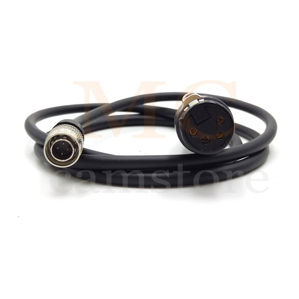 Hirose 4Pin to XLR 4Pin  Power Cable ,  for SONY F55 F5 Camera 31.5 in