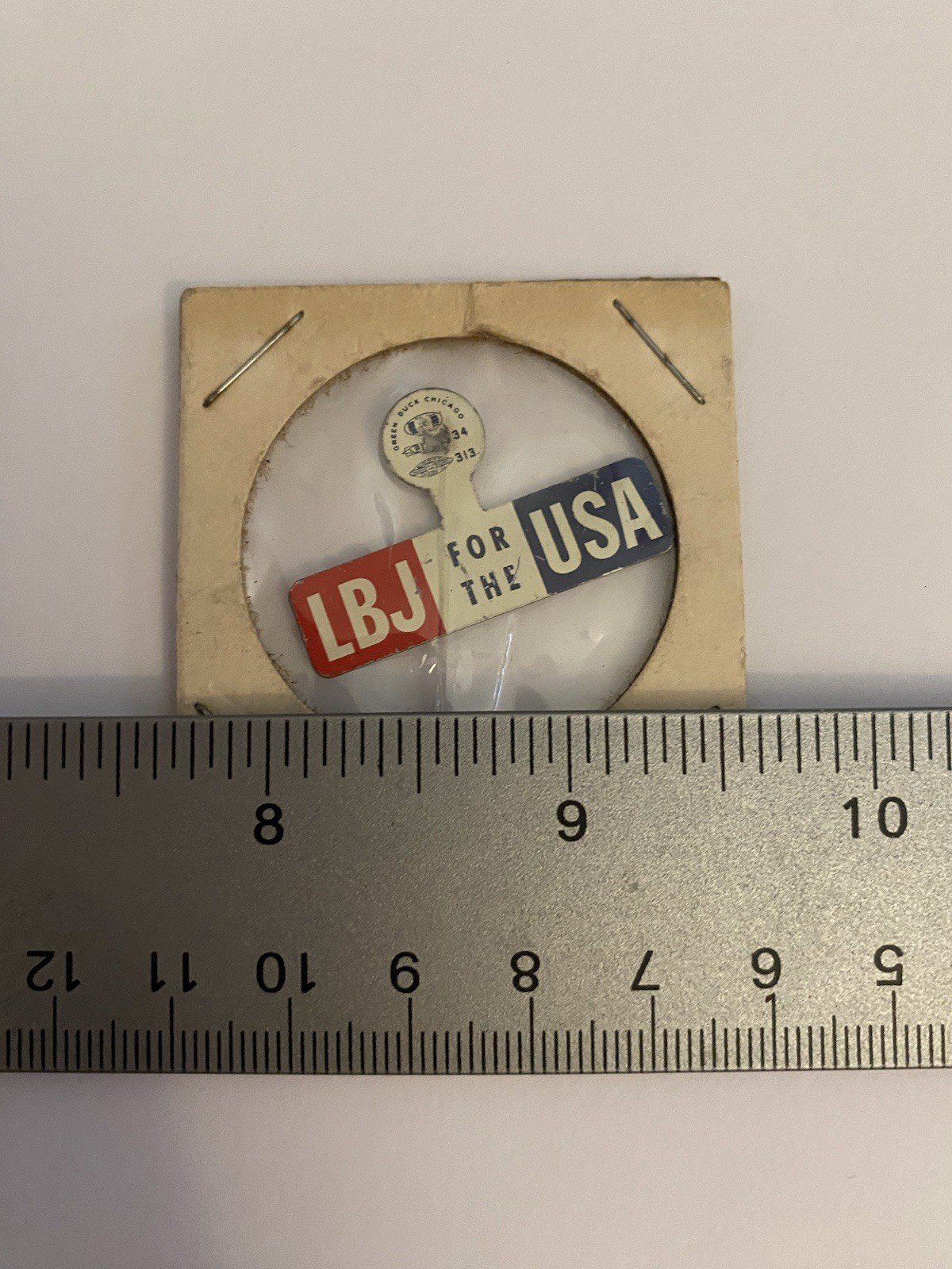 LBJ For The USA Tab Fold Over Button P210