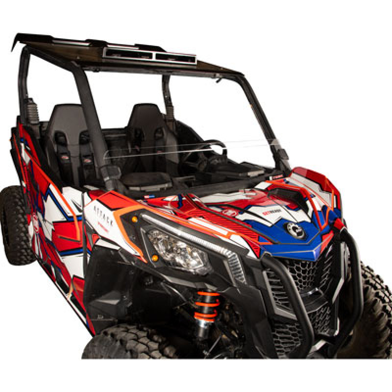 Tusk Removable Half Windshield Clear 1868600008