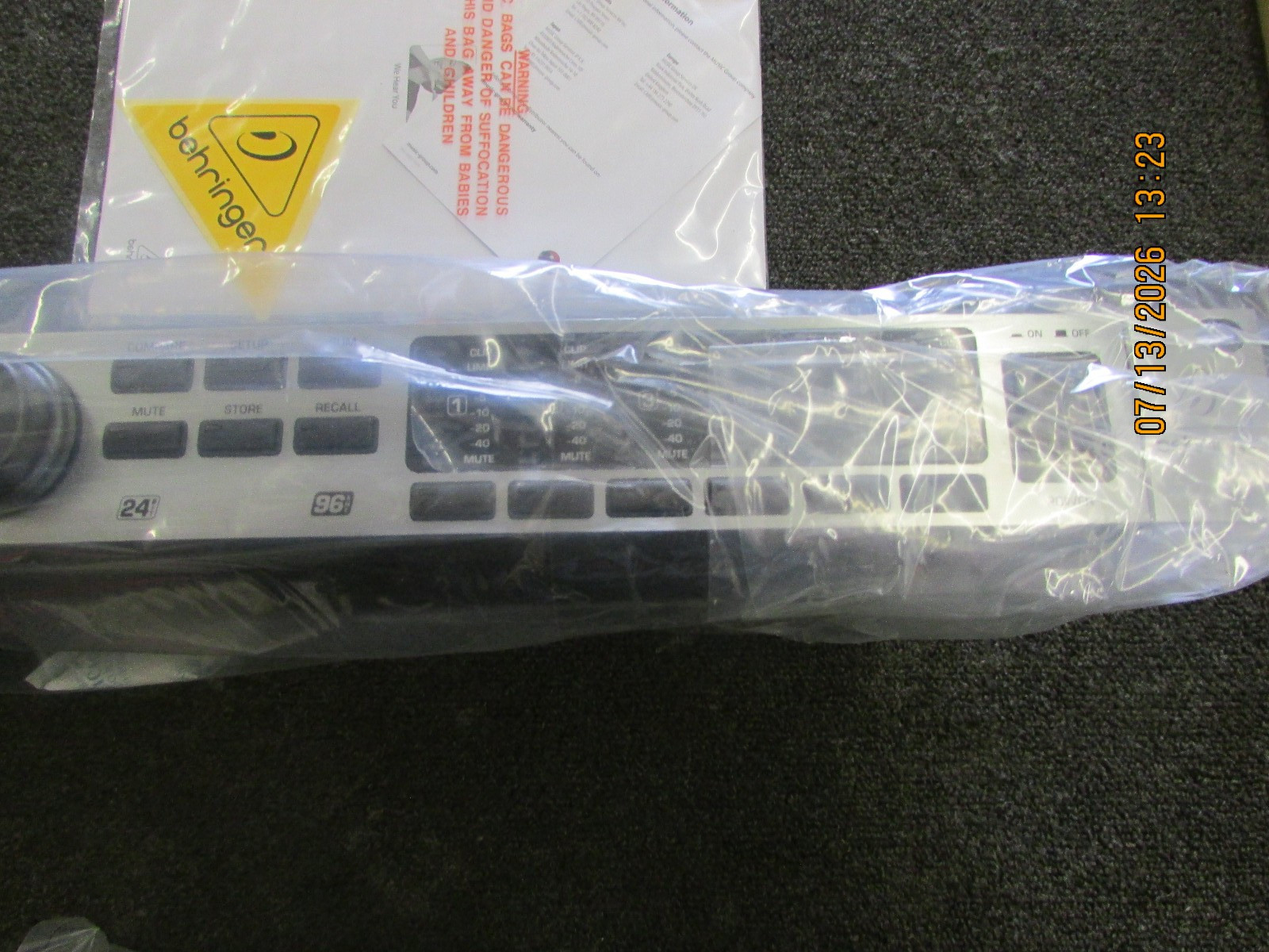 Behringer DCX2496 Ultradrive Pro Loudspeaker Management System