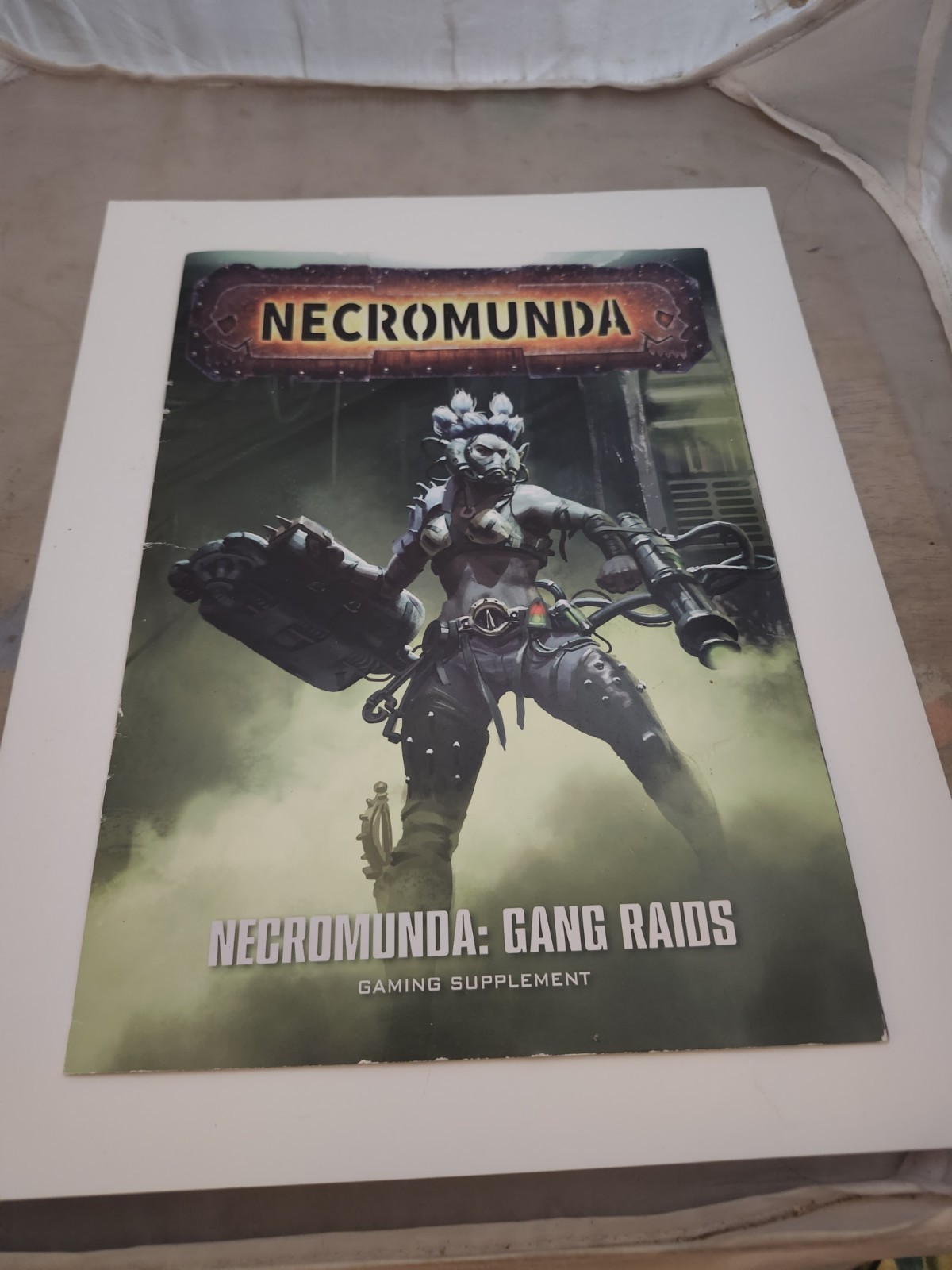 Necromunda Gang Raids Supplement Rulebook Warhammer 40K Games Workshop RPG 40000