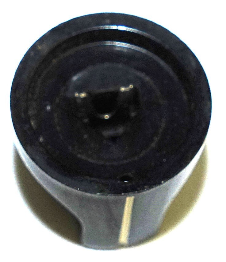 DRAKE PUSH ON POINTER KNOB for R-4C AF / RF GAIN