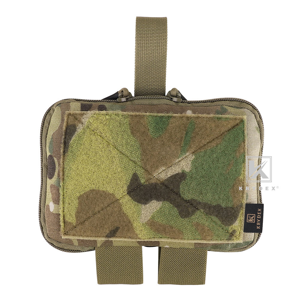 KRYDEX MED Medical Pouch EMT Trauma Kit Carrier Bag for 1.5 - 3 in Belt MC Camo