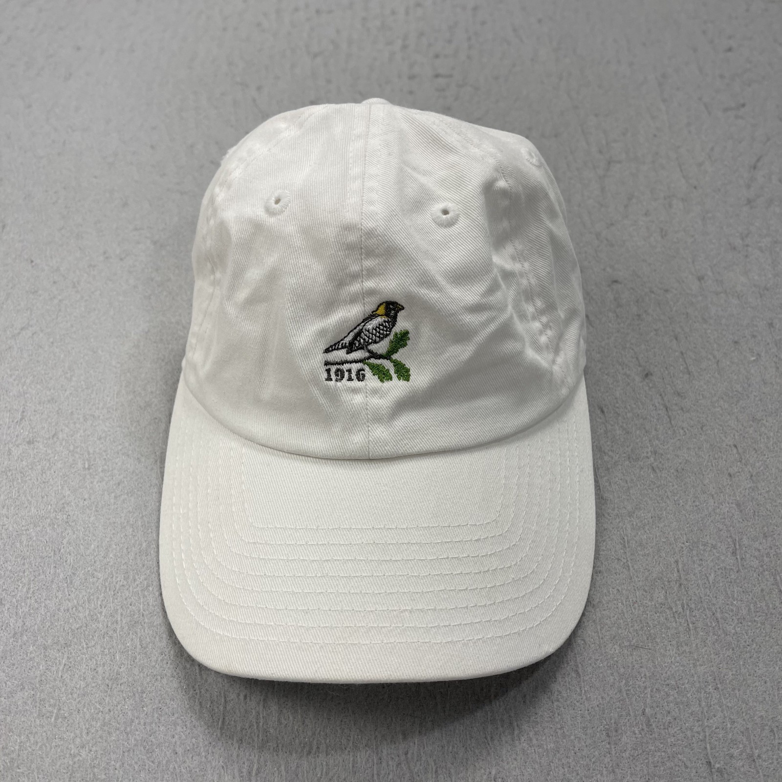 Bob O Link Golf Hat YOUTH White American Needle Strapback Cap Bird Illinois