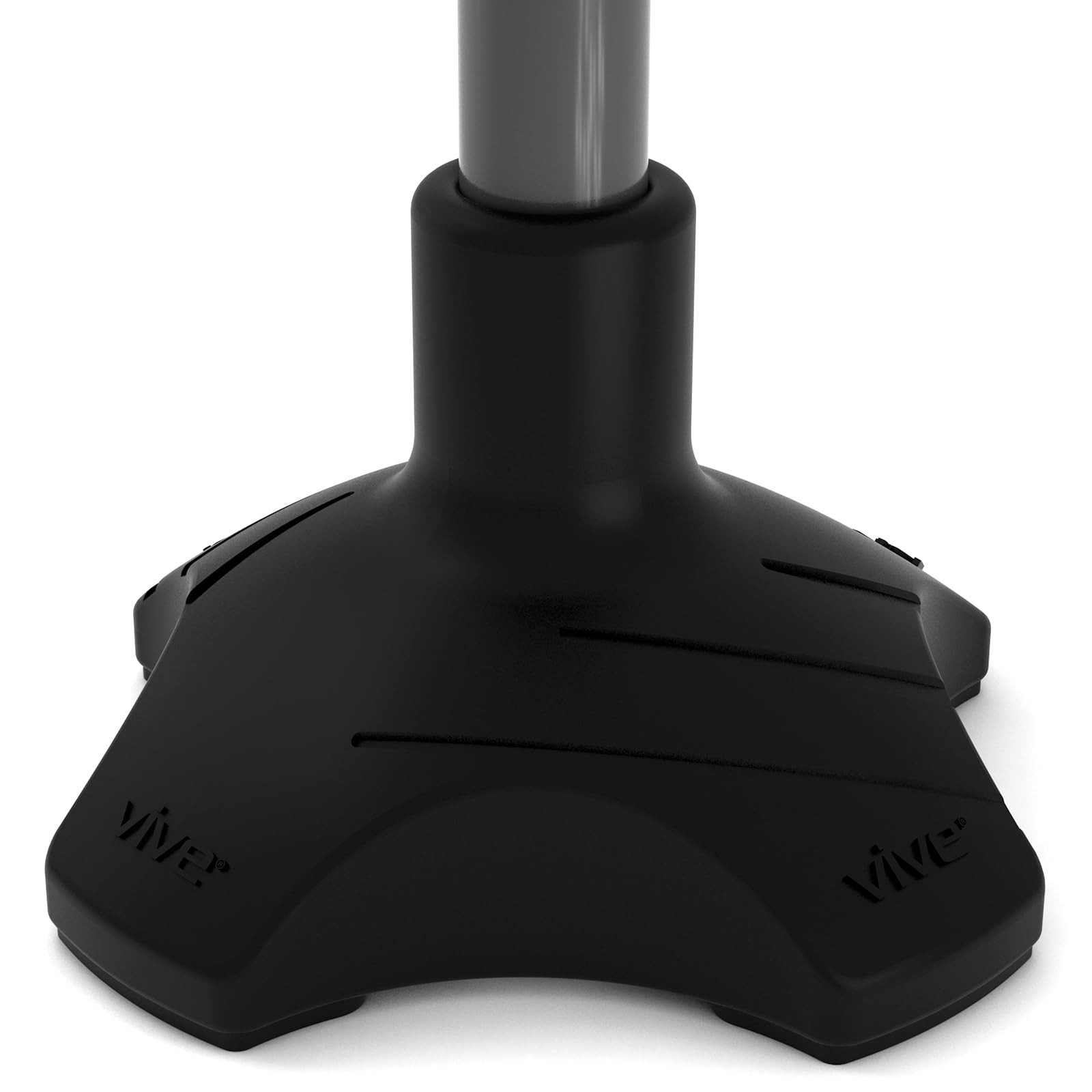 Vive Self Standing Walking Cane Tip 3/4 Inch Heavy Duty Replacement Quad - Ru...