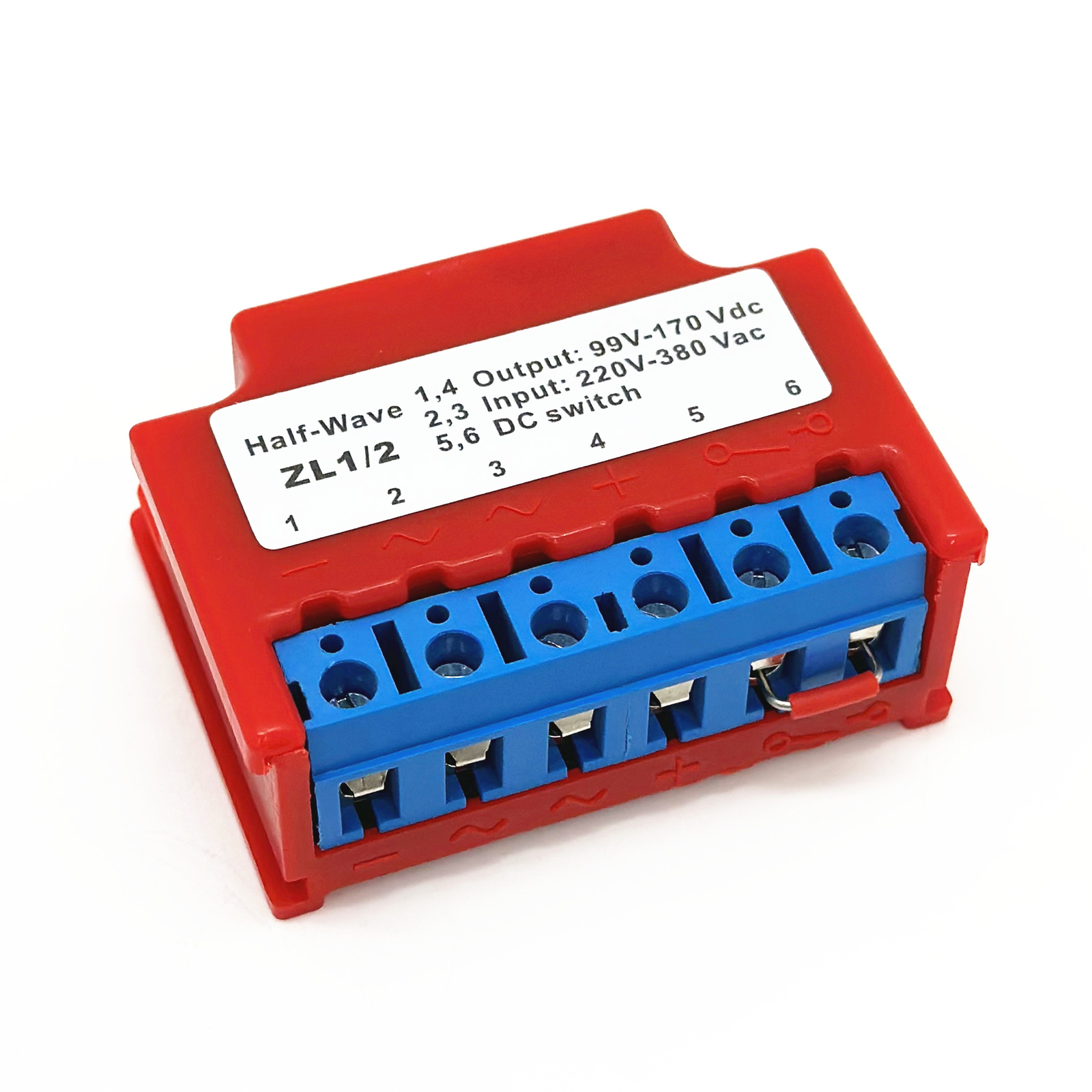 ZL1/2 AC220V-380V DC99V-170V half wave brake rectifier module