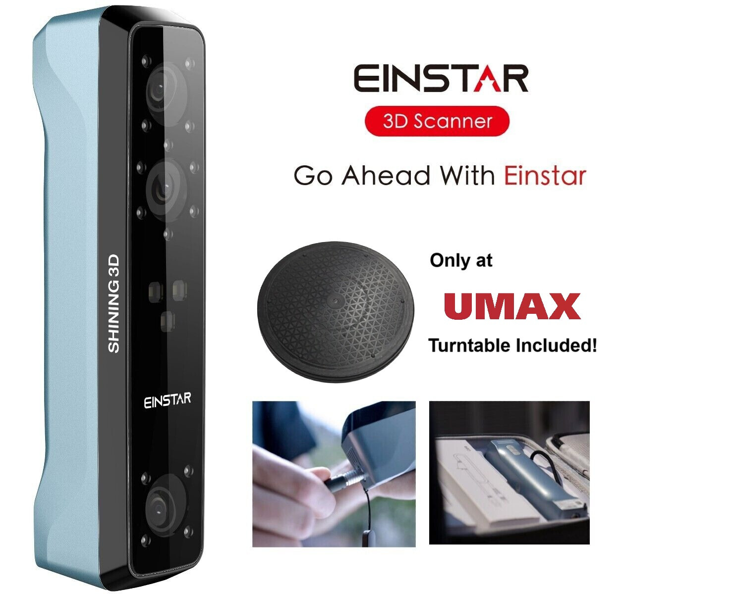 Einstar 3D Scanner Handheld + Software | US Seller | FAST Shipping | Warranty