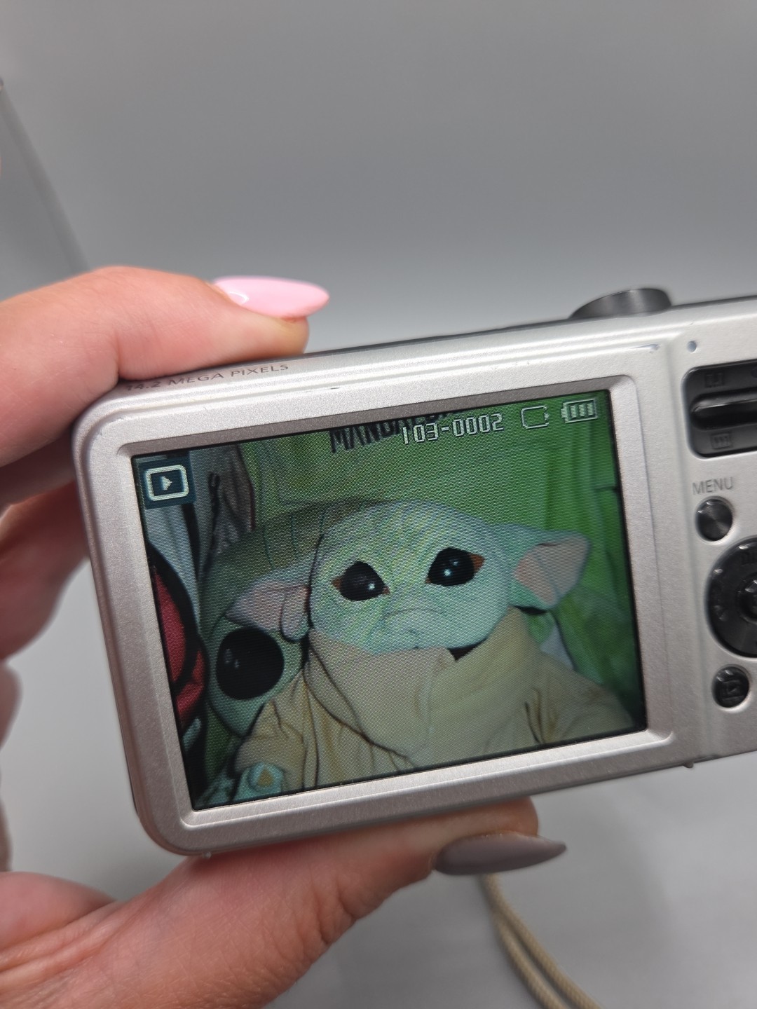 Samsung ES78 Digital Camera Digital Camera And Charging Lead.