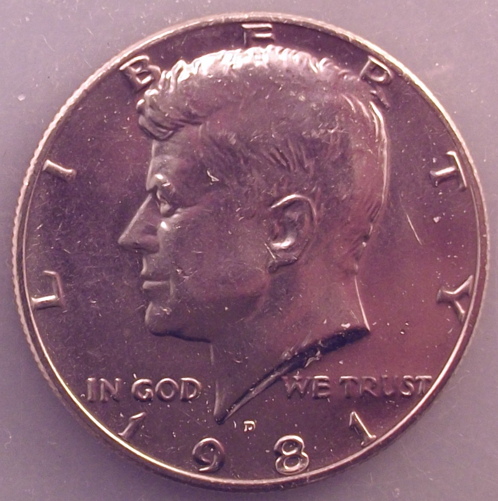 1981 P Kennedy Half Dollar Coin - Uncirculated