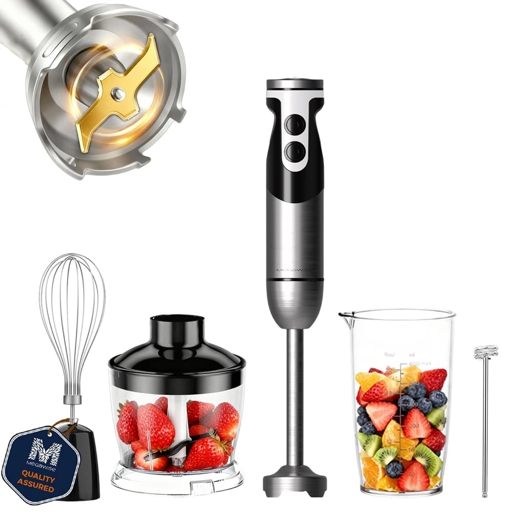 MEGAWISE 5-in-1 Blender Black