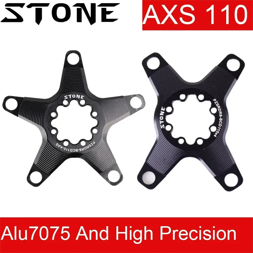 Stone Chainring Spider AXS 8 Bolts 110BCD Road Bike Chainring FORCE RED QUARQ