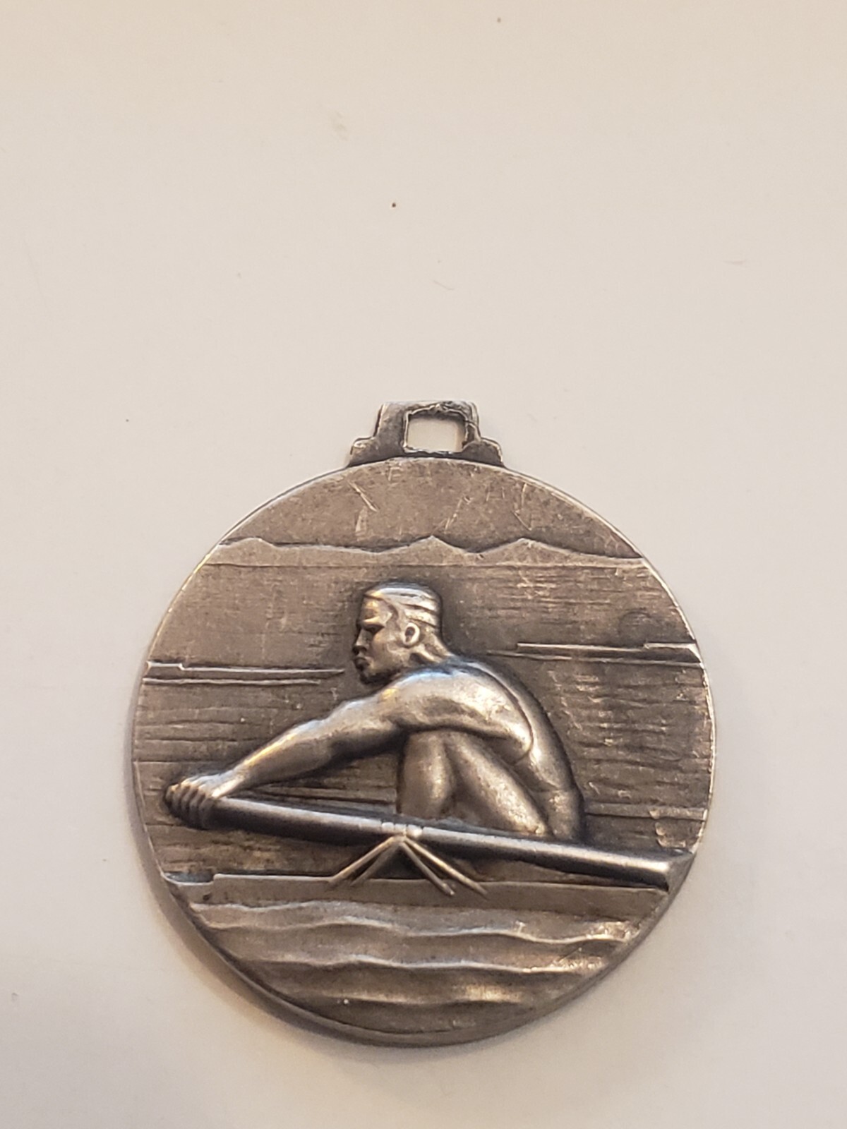 premio canottaggio anni 30 argento