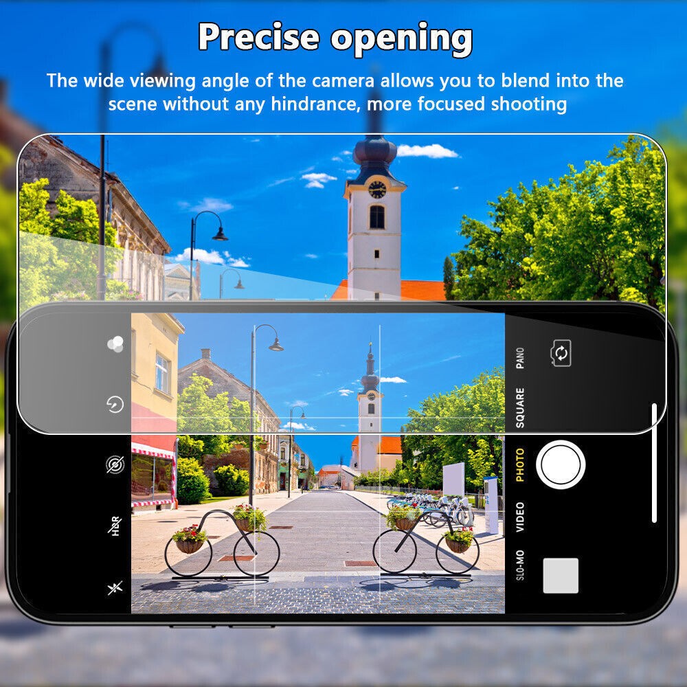 2 Pack Screen Protector Tempered Glass For iPhone 13/14/15/16 Pro Max Plus mini