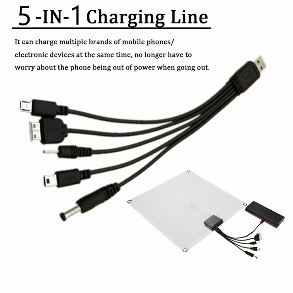 200W Solar Panel Kit 100A 12V/24V Battery Charger with Controller Caravan Boat