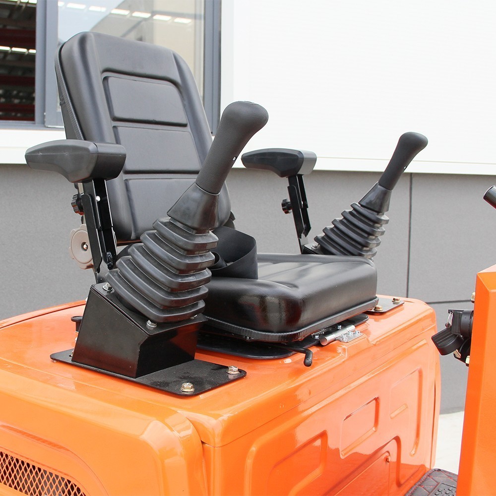 1 Ton Mini Excavator Orange B&S Engine Hydraulic System, USA STOCK, TX