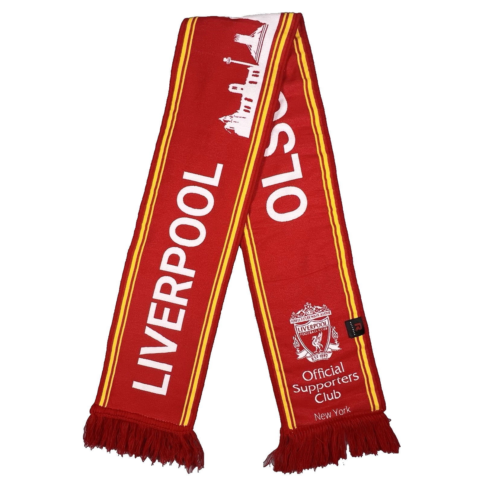 Liverpool Football Club Scarf OLSC New York "You'll Never Walk Alone" Est. 1892