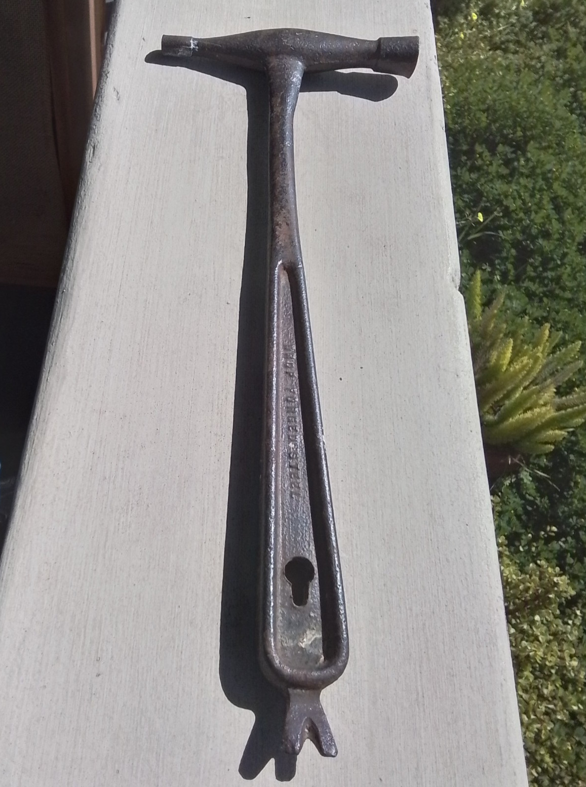 Antique K&B Kilborn & Bishop CRATE HAMMER New Haven CONN 1900s