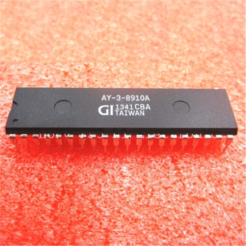 10Pcs DIP40 AY-3-8910A Programmable Sound Generator Ic New vs