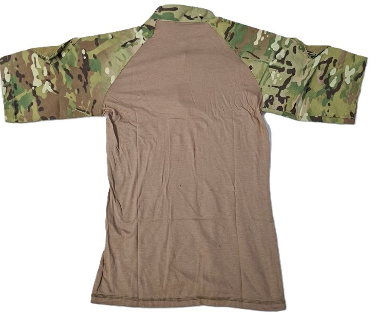 Tru-Spec Multicam 1/4 Zip Short Sleeve Combat Shirt Poly/Cotton Size SR 2508