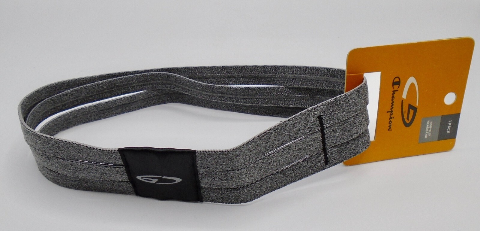 Champion Headband Adult Unisex Black/Gray