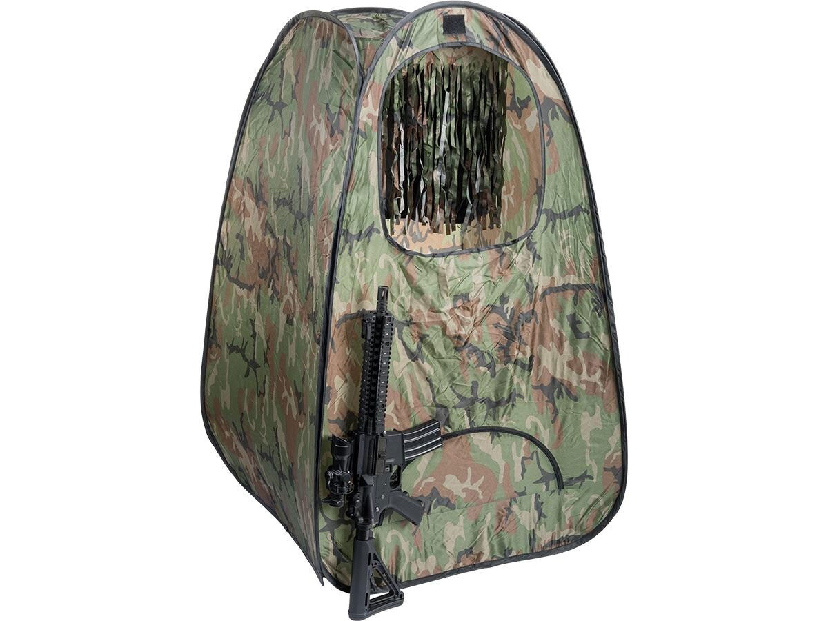 TOP Airsoft BB Catcher Travel Carrying Collapsible Target Trap Camo Tent - 48"