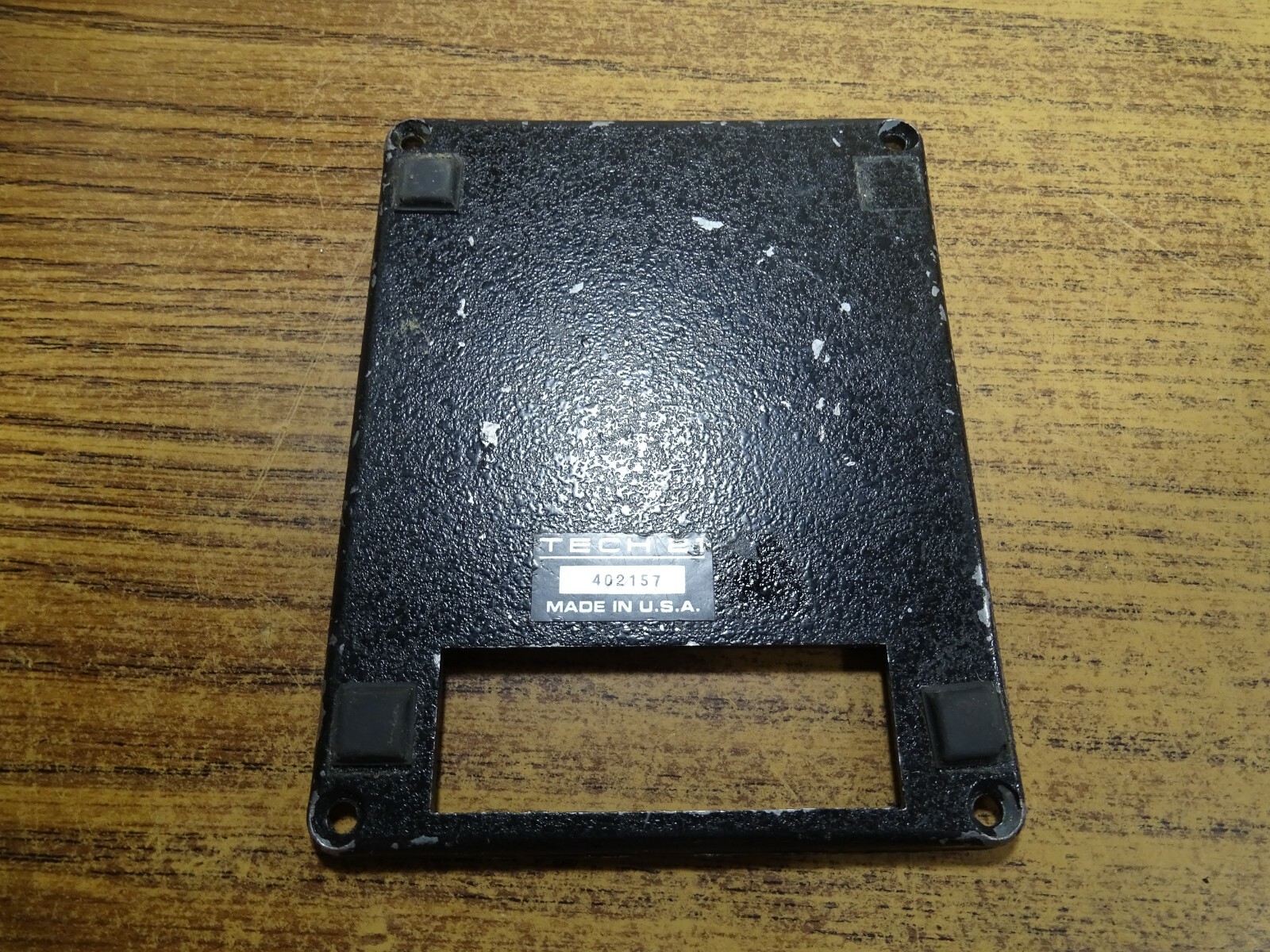 bass guitar pedal effect tech 21 nyc compactor Back plate only