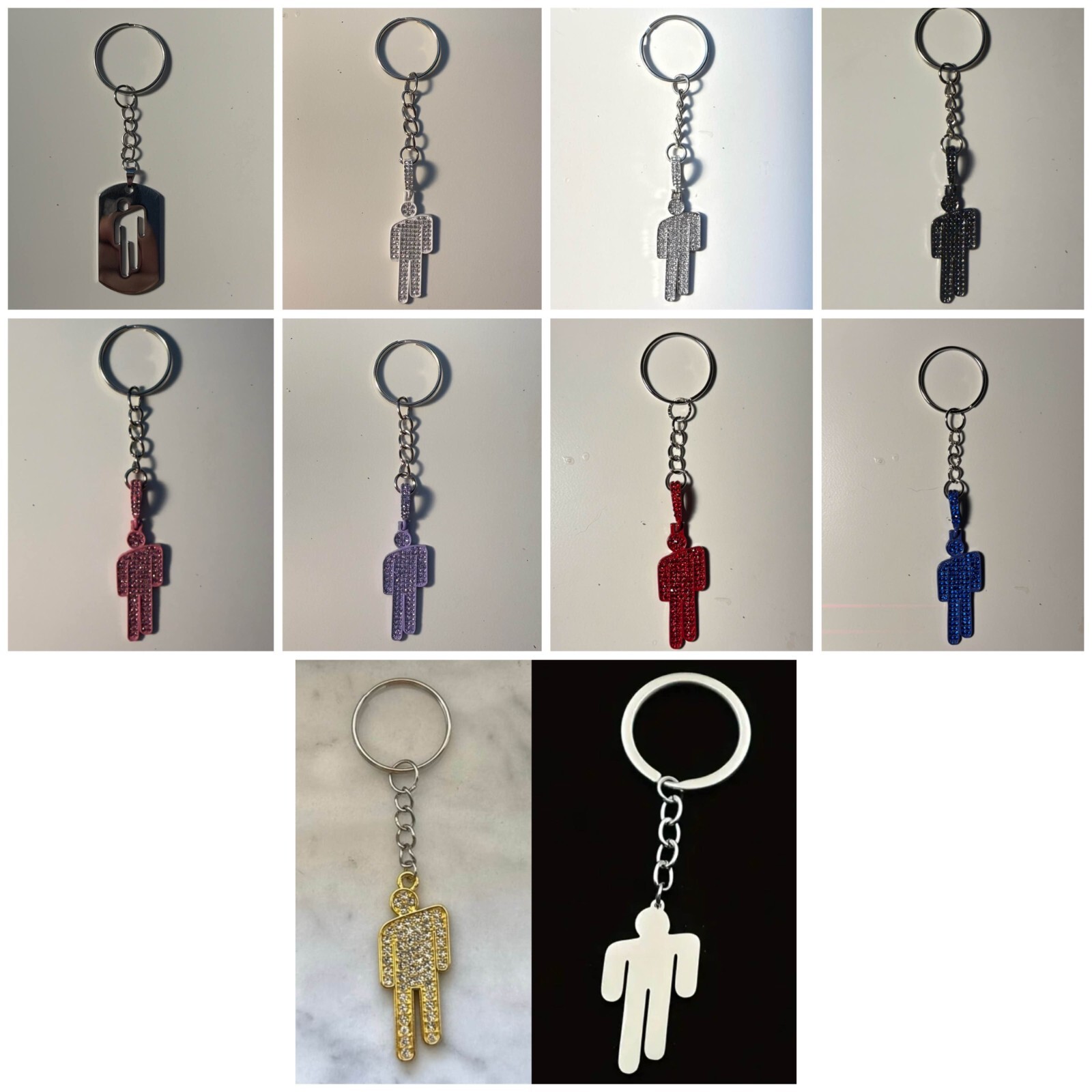 Billie Eilish Blohsh Keychain