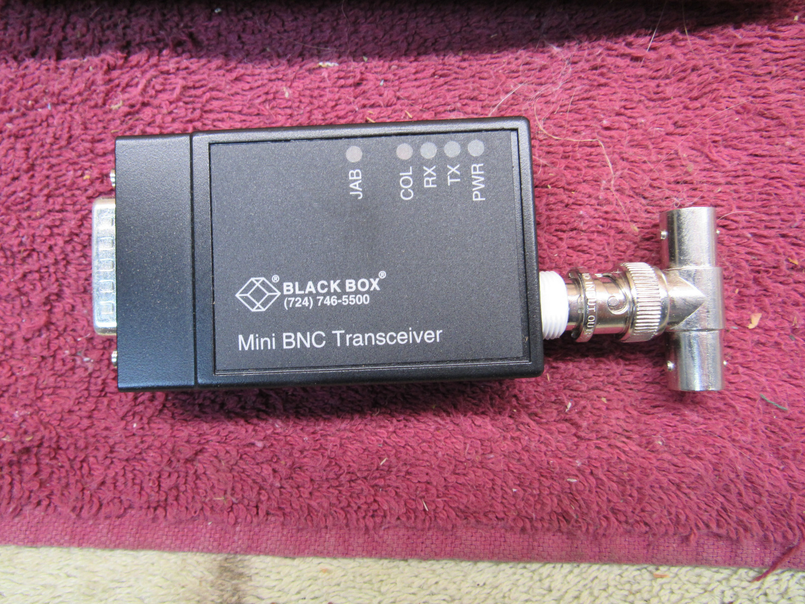 BLACK BOX MINI BNC TRANSCEIVER 4321 LE2006A