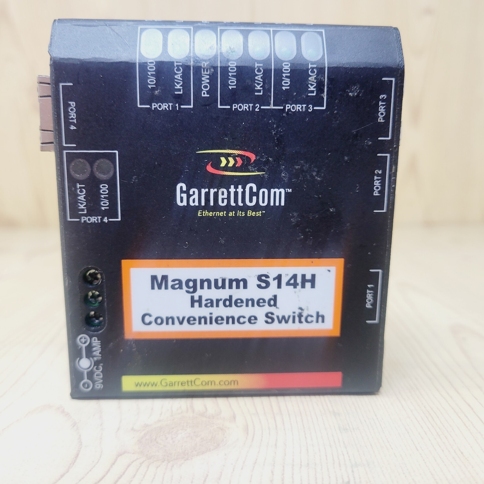 GARRETTCOM MAGNUM S14H HARDENED CONVENIENT SWITCH S14HR-24VDC