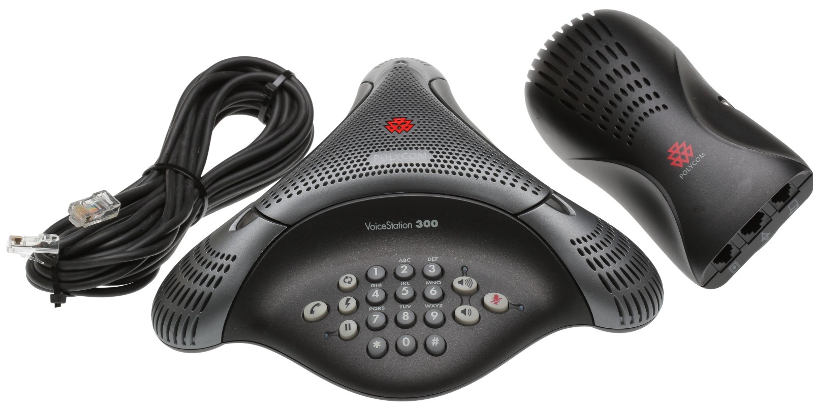 Polycom VoiceStation 300 Audio Conference Full Duplex Loudspeaker Speaker Phone