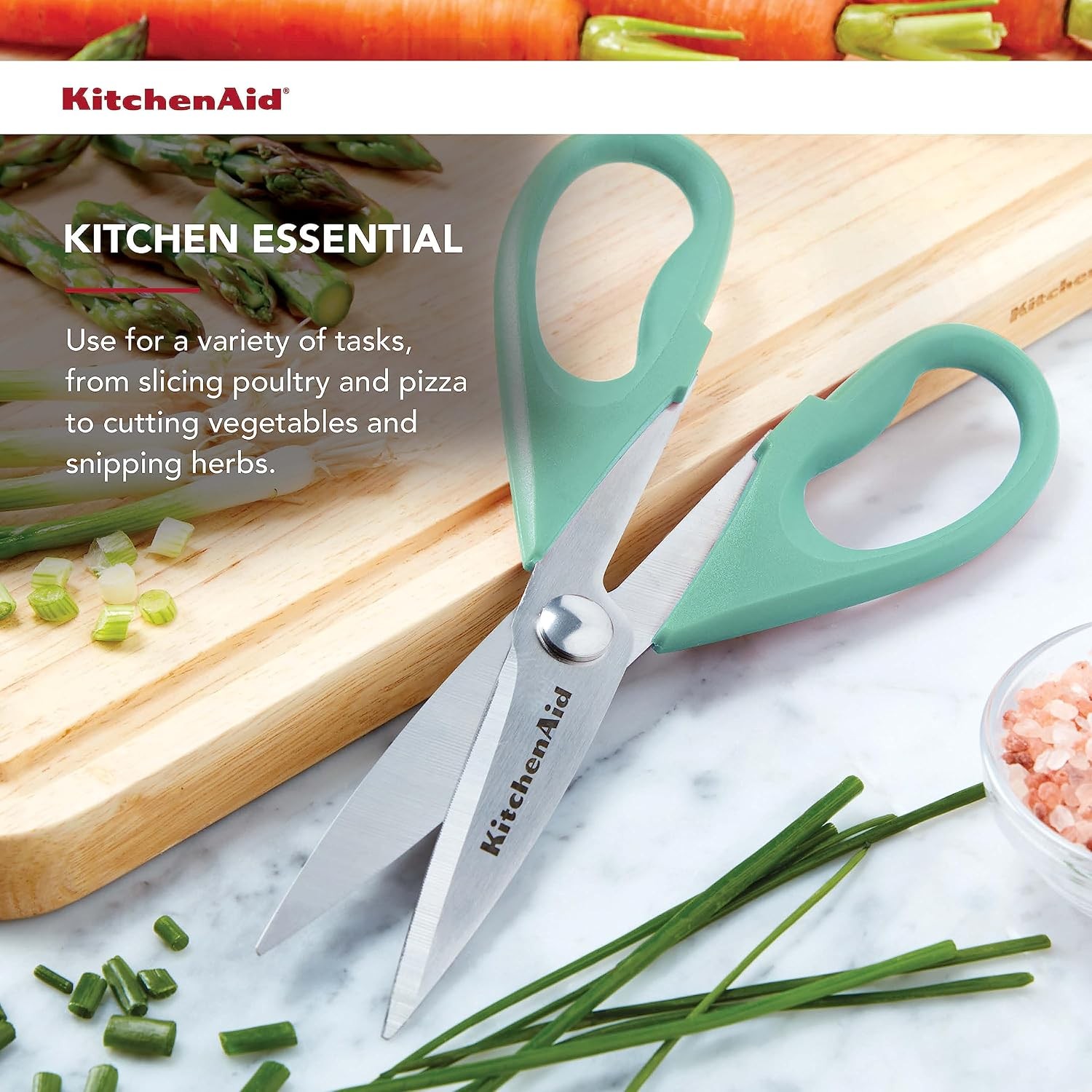 Stainless Steel Kitchen Shears with Protective Sheath