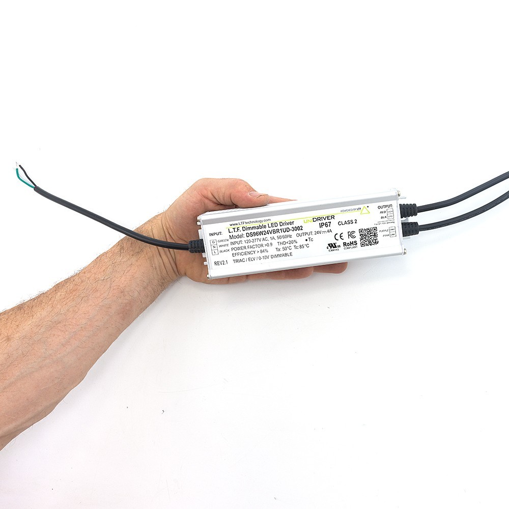 LTF DS96W24VBR1UD voltage electronic DC driver transformer 24VDC Class 2