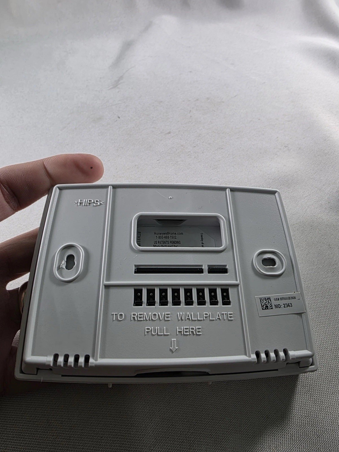 #F) Honeywell RTH111B1024 Digital Non-Programmable Thermostat