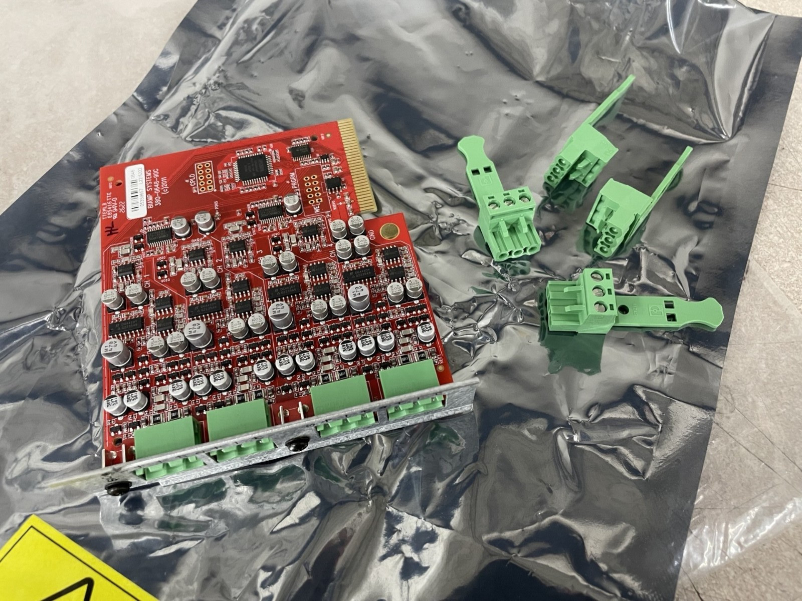 Biamp Tesira SIC-4 Card Kit 4-Channel Mic/Line Modular Input Module 909.0325.900