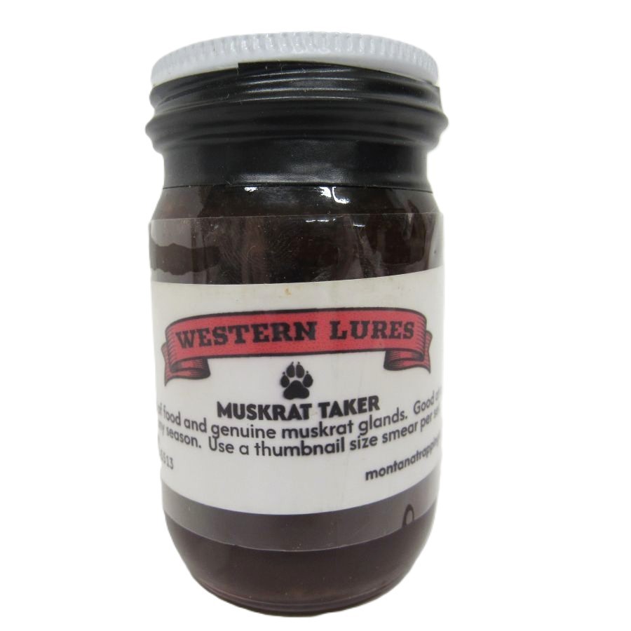 Muskrat Taker Lure Western Lures Trapping Supplies 4oz Jar