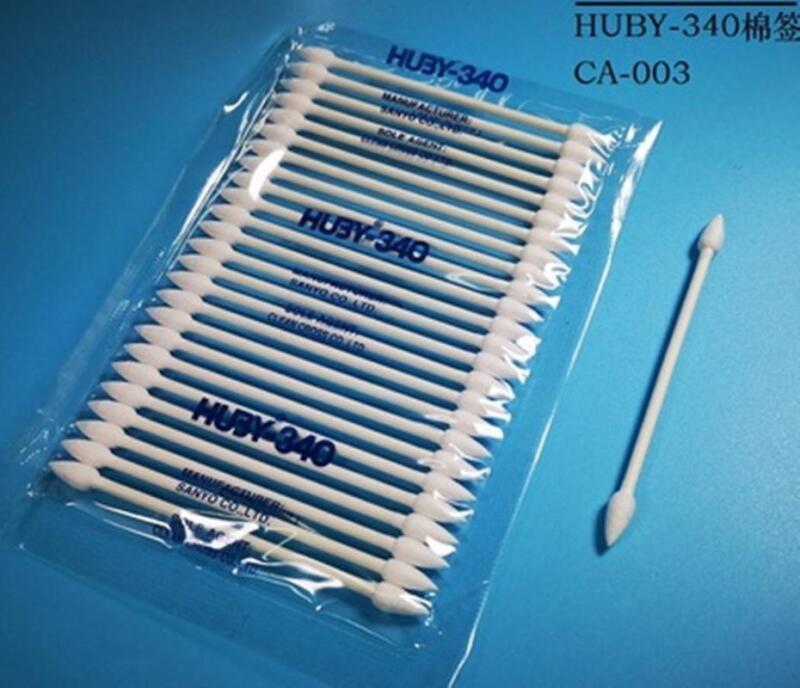 100Pcs HUBY-340 CA-003 Double Point Cleaning Cotton Swab