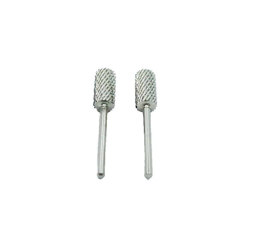 Startool Acrylic Nail Drill 3/32" STXX ST. 2X Coarse Silver *( 2 Pieces )
